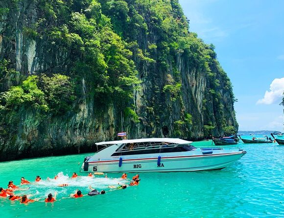 Full-Day Trip to Phi Phi Islands by speed boat with Lunch